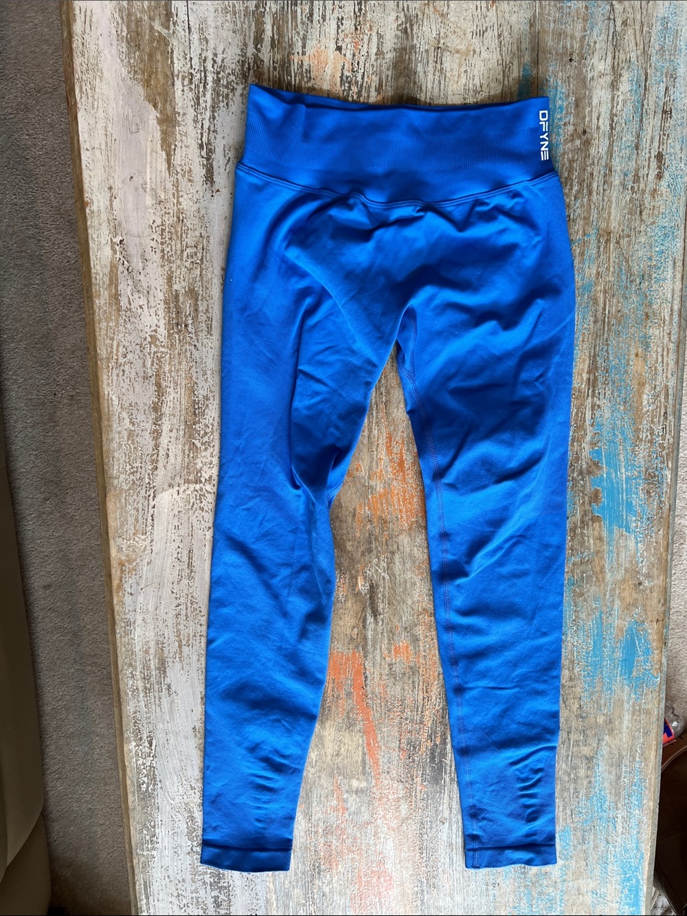 DFYNE Impact Leggings in Royal Blue - Picture 8 of 8